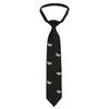 Elegant Preppy Style Women Pearl Tie Bead Long Necktie Versatile Academic College Shirt Necktie Uniform Accessories