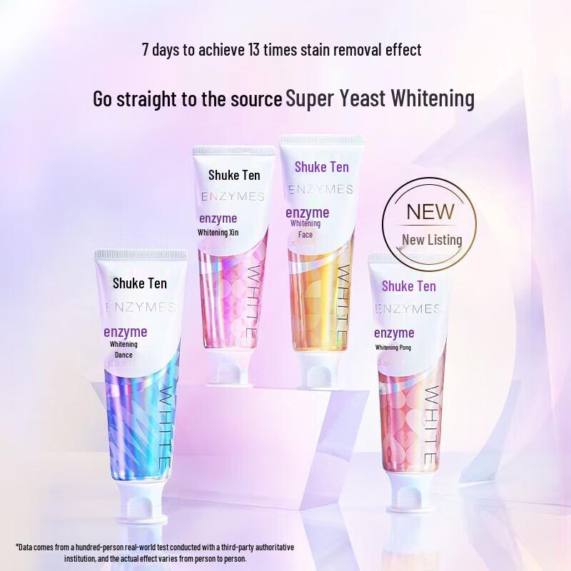 Suky Enzyme Whitening Toothpaste Fresh Lime