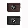 BAEG1 New 2025 Leather Emblem Car Key Case Keychain Zipper Key Case Bag For 50th BMW M M3 M5 M6 M2 E46 E90 E60 F10 F30 E39 E36 F20 E87