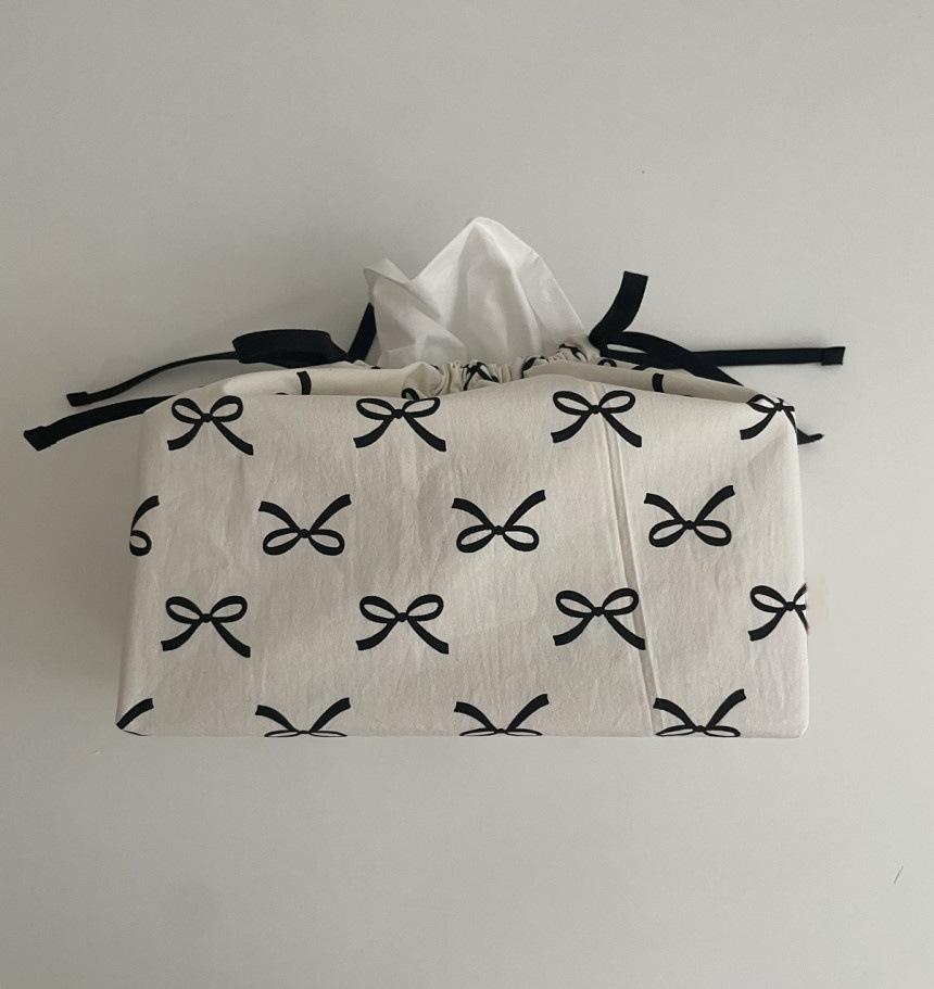 1 шт. Ленточный шнурок Регулируемый Мешочек для салфеток Дом Кухня Тканевая Коробка для салфеток Модный Практичный Предметы первой необходимости для украшения дома