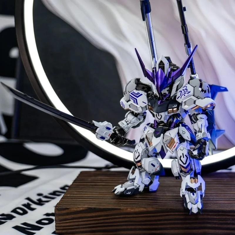 MGSD G-08 A Barbatos Black Tortoise Ver Mech Assembly Model Kit Action Figures Boy Puzzle Toys Desktop Ornament Doll Collectible