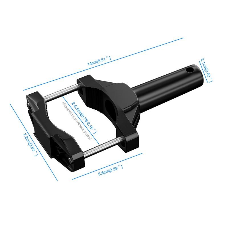 2 шт. кронштейн крепления для бампера мотоцикла, стойка фары, удлинитель стойки, опорный кронштейн рамы прожектора