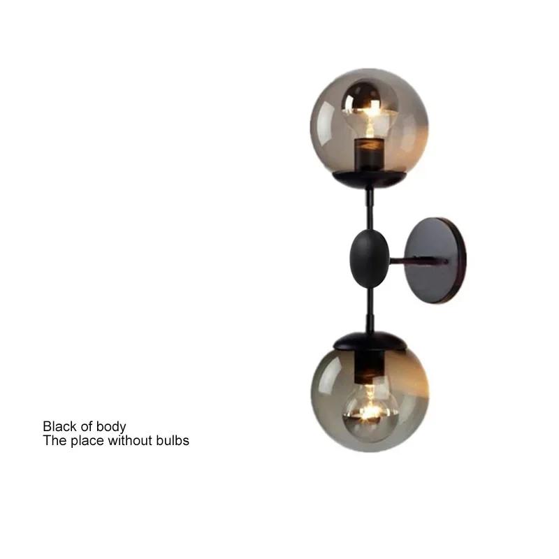 Nordic Industrial Molecular Chandeliers Home Black Sputnik Metal Ceiling Lamp for Dining Room Indoor Loft Bubble Pendant Lamp
