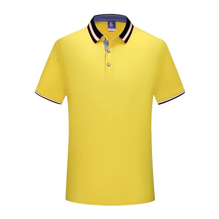SGBL/TS 625 Модная футболка-поло из тенсель-хлопка с жаккардовым воротником