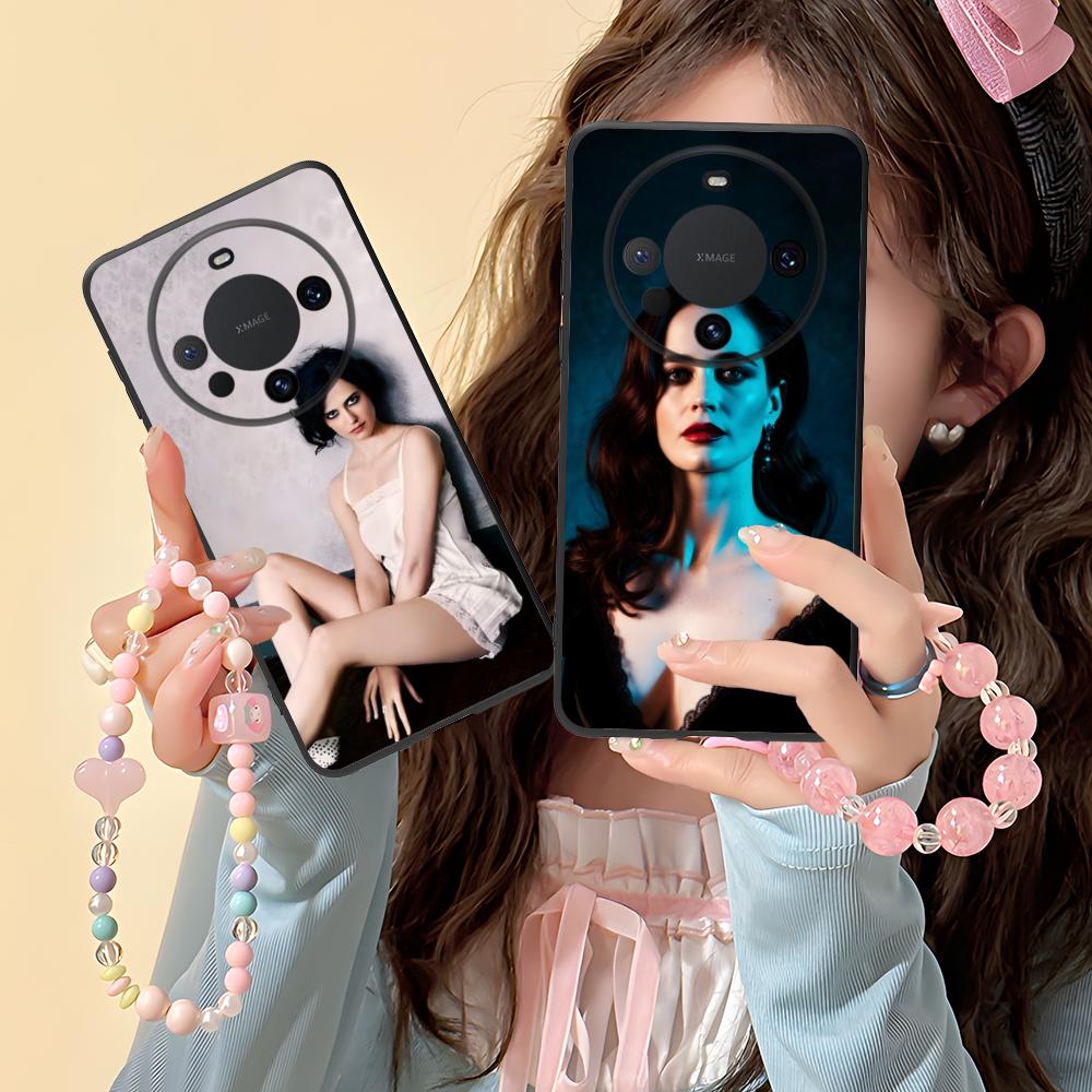 Матовая TPU чехол-накладка Eva Green для Huawei Mate 60 50 40 30 20 10 Pro Plus Lite E 5G Цветной печатный чехол
