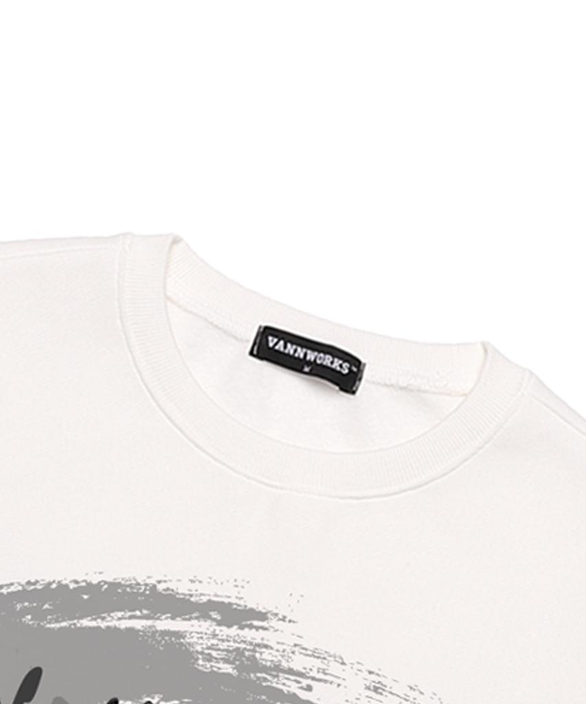 VANNWORKS Dream Oversized Sweatshirt (Vls0118) White (Type A)