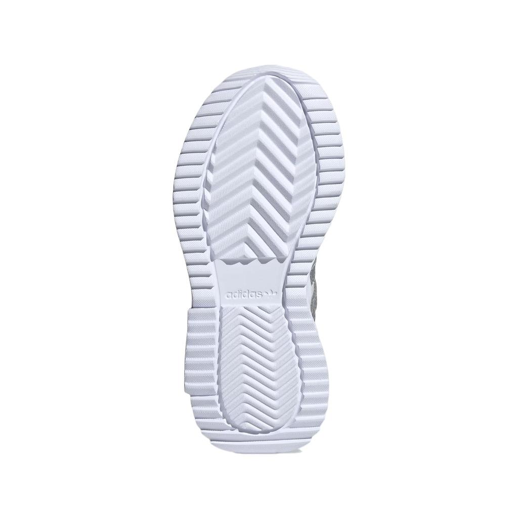 Adidas Retropy F2 Leather Comfortable Abrasion Resistant Low top Kids Lifestyle Shoes Gray Kids' JP7032