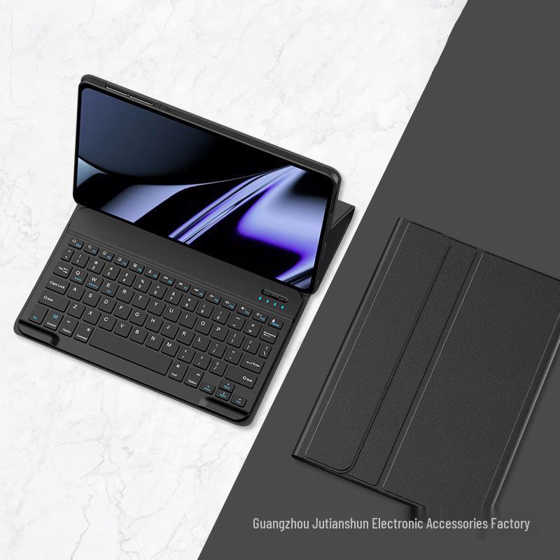 Кожаный чехол-книжка для планшета Lenovo Tab 10.1 с Bluetooth-клавиатурой и чехлом-мыши