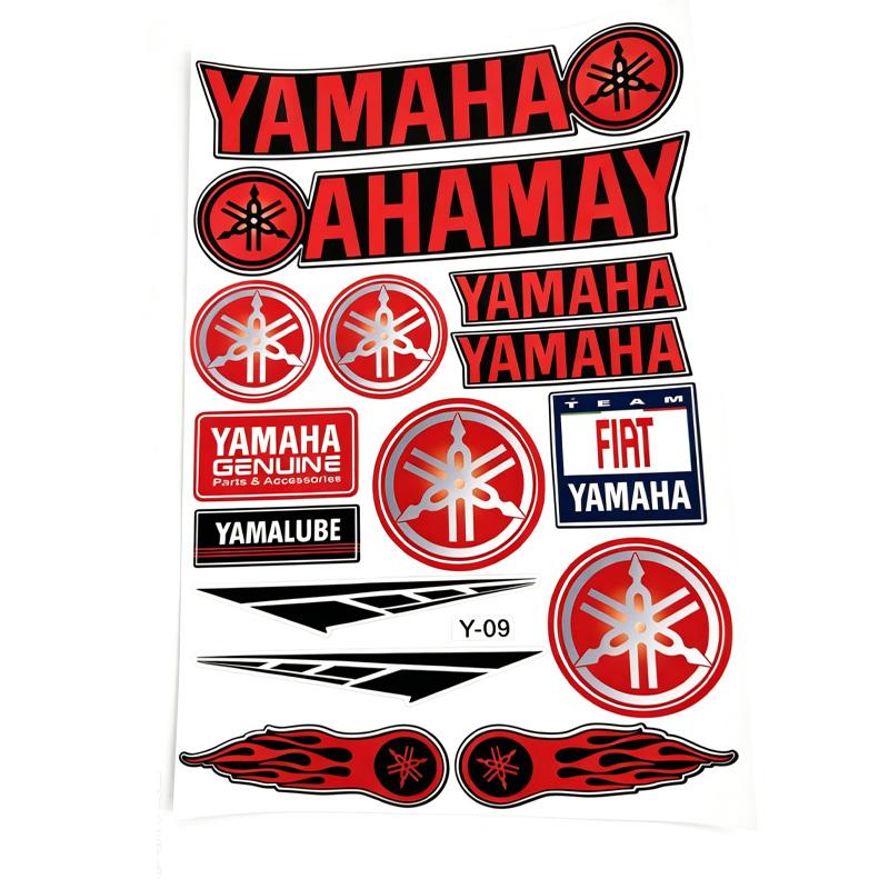Подходит для наклейки Yamaha наклейка на машину мотоцикл модифицированная водонепроницаемая солнцезащитная Qiaogu nmax автомобильный шлем декоративная наклейка