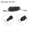 X AUTOHAUX Backup Camera Cable Extension Cable Dash Camera Cord Rear View Camera 4 Pin 5M