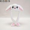Cute Cartoon Rabbit Ear Hat Kawaii Bunny Ears Plush Winter Cosplay Anime Hat Birthday Gift Accessory