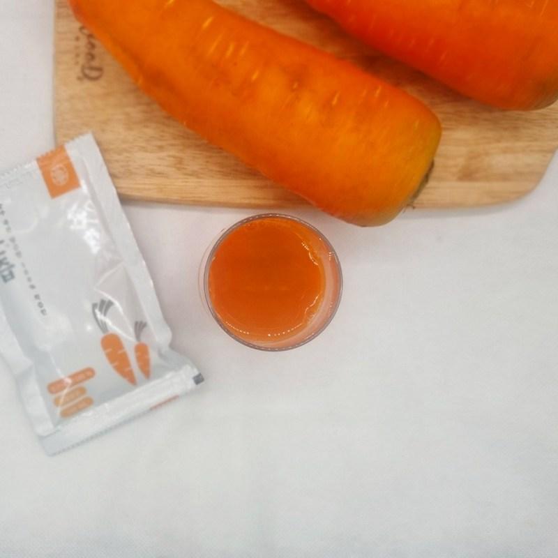 Ilpoom Natural Carrot Juice 100ml x 60 packs Carrot juice benefits, 100ml, 50 pieces