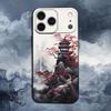 Арт Японский Стиль Для iPhone 12,16,11,14,15,17,13,X,Mini,SE,Max,8,7,XR,XS,Plus,Pro,Мягкий Силиконовый Черный Чехол