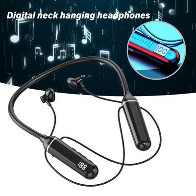 Магнитные беспроводные Bluetooth 5.0 наушники-вкладыши с шейным ободом IPX5 водонепроницаемые спортивные наушники для спортзала