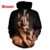 Unisex Funny Dog 3D Printed Cute Hoodie German Shepherd Hoodie Tops Casual Fashion Pullovers Sweater Hooded Mens Clothes Hoody