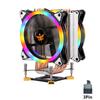 Медный радиатор CPU, 12 см, Мультиплатформенный 1366, 115X, 1700 Pin с Цветным Тихим Вентилятором