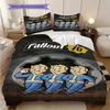 Fallout Nuclear Dawn Threepiece Set 1 Duvet Cover 2 Pillowcase Without Core Bedding Set Soft And Comfortable Duvet Cover And Pillowcase