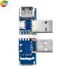 USB-штекер / MINI MICRO USB на DIP-адаптер, гнездовой разъем 2,54, тип B-C USB2.0 3.0, преобразователь для печатной платы, гнездо