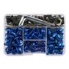 155PCS Fairing Bolt Bodywork Screws For Honda CBR Yamaha YZF Suzuki GSXR Kawasaki Honda BMW Ducati Husqvarna Aprilia Triumph