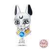 Original Owl Beads 100% 925 Silver Lucky Cat Elephant Charms Fit Original 925 Bracelet DIY Jewelry Making Women's Gift
