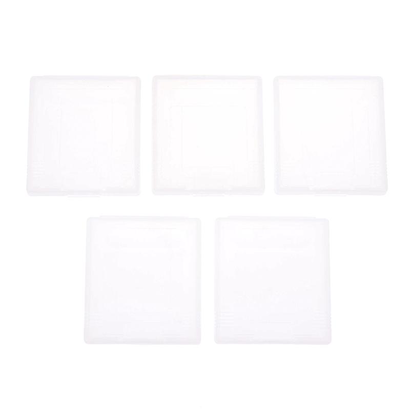 5 шт. Прозрачный кейс для игрового картриджа для Gameboy Advance Gba Gbc Пластиковая пылезащитная коробка-крышка для Gameboy Color Pocket