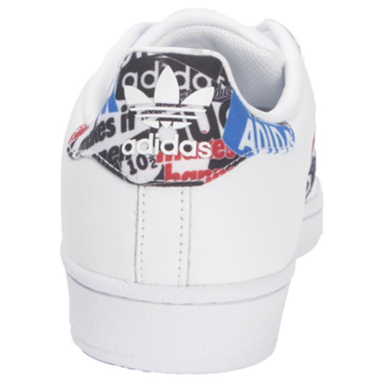 adidas Оригинальные кроссовки Superstar Classic Удобные низкие кроссовки Унисекс Белые CP9760