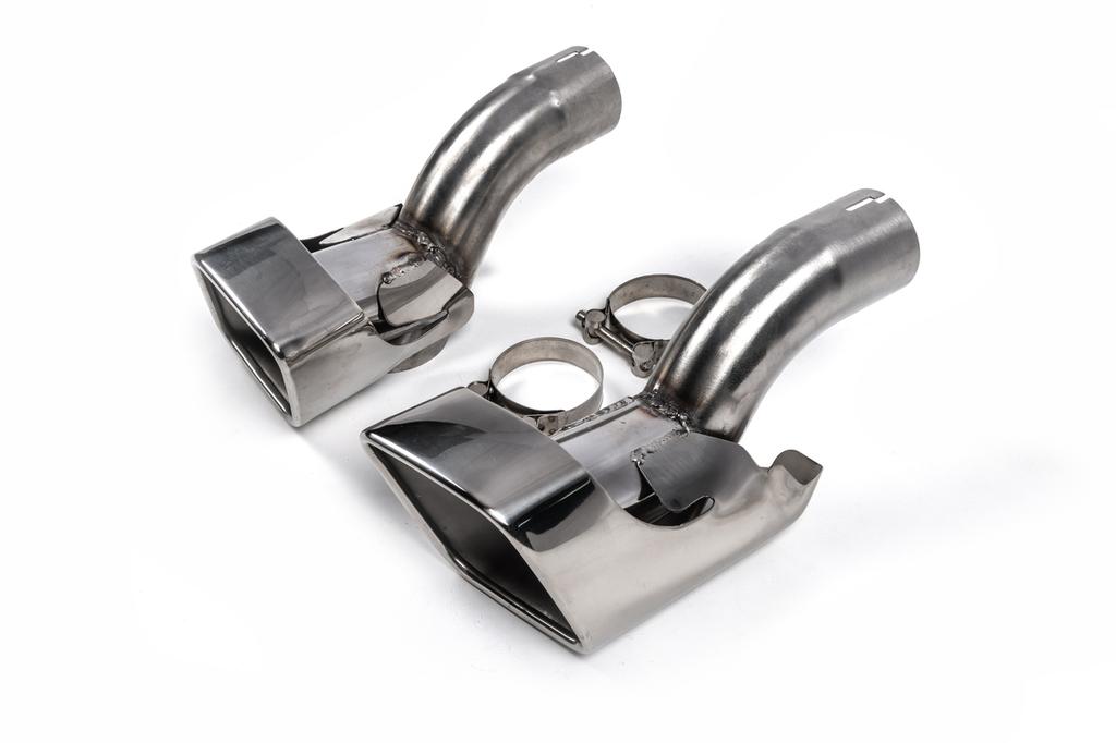 Насадки на глушитель V1 (2 шт, нерж) для Range Rover Sport 2005-2013 гг