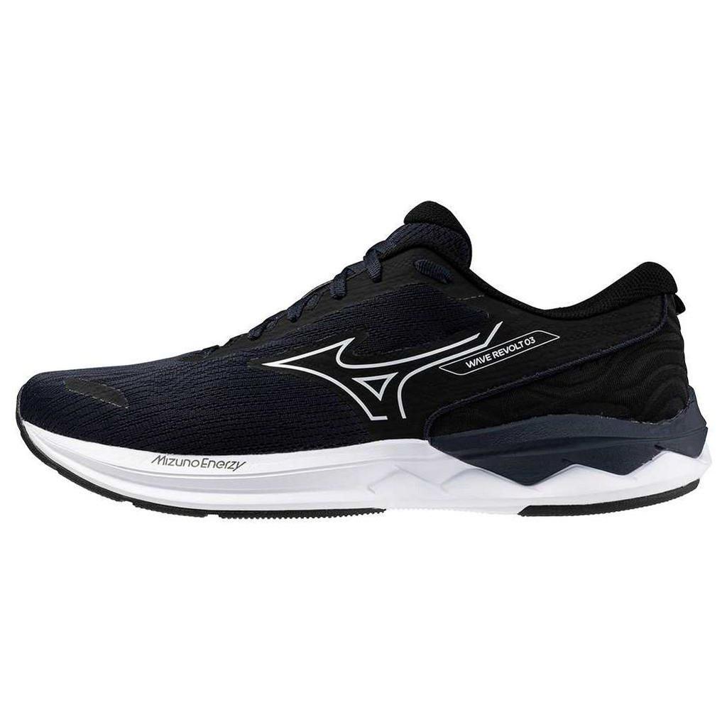 Mizuno Comfortable Slip-Resistant Durable Low-Top Running Shoes Men Sneaker Black White J1GC248103