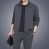 Men's Sportswear: Large-Size Middle-Aged & Elderly Two-Piece Casual Suits for Spring & Autumn