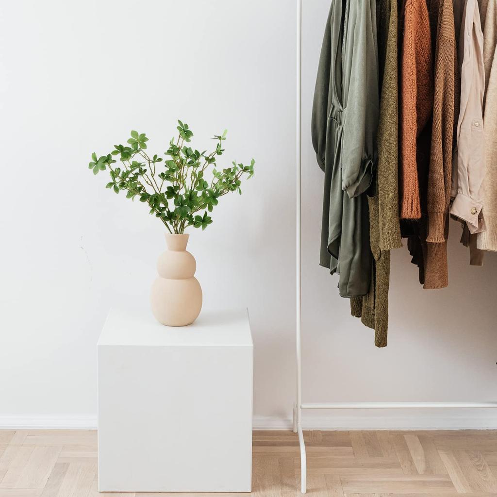 4 шт. искусственные зеленые стебли фикуса стебли фикуса ветки искусственные ветки фикуса листья искусственные растения для домашнего офиса декор