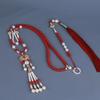 Chinese Style Hanfu Ruyi Pendant Tang Ming Song Dynasty Long Tassel Necklace  Girls
