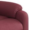 Recliner Chair with Lift Assistance Wine Red Fabric