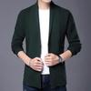 Stylish Men's Korean Knitted Cardigan - Lightweight Spring Sweater
