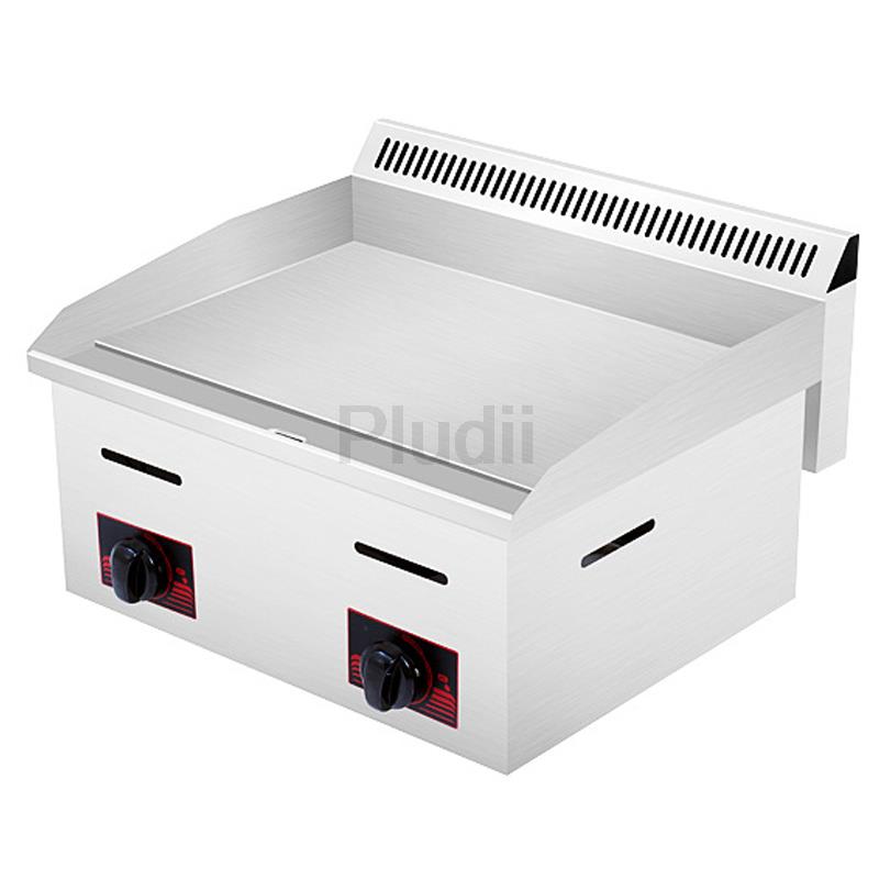 Коммерческий гриль Газовая блинная печь Жареный стейк Жареный кальмар Чугунная плита Жареный рис Газ Холодный лист лапши Жарочный прилавок