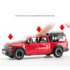 1/32 DODGE Mammoth 1000 TRX Alloy Pickup Car Model Diecast Metal Off-road Vehicle Model Sound and Light Simulation Kids Toy Gift