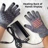 Thickened Electric Heating Gloves Touchscreen Hand Warming Gloves Touchscreen Gloves  Winter
