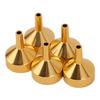 Mini Funnels Lightweight Portable Metal Mini Funnels for Miniature Bottles Essential Oils DIY