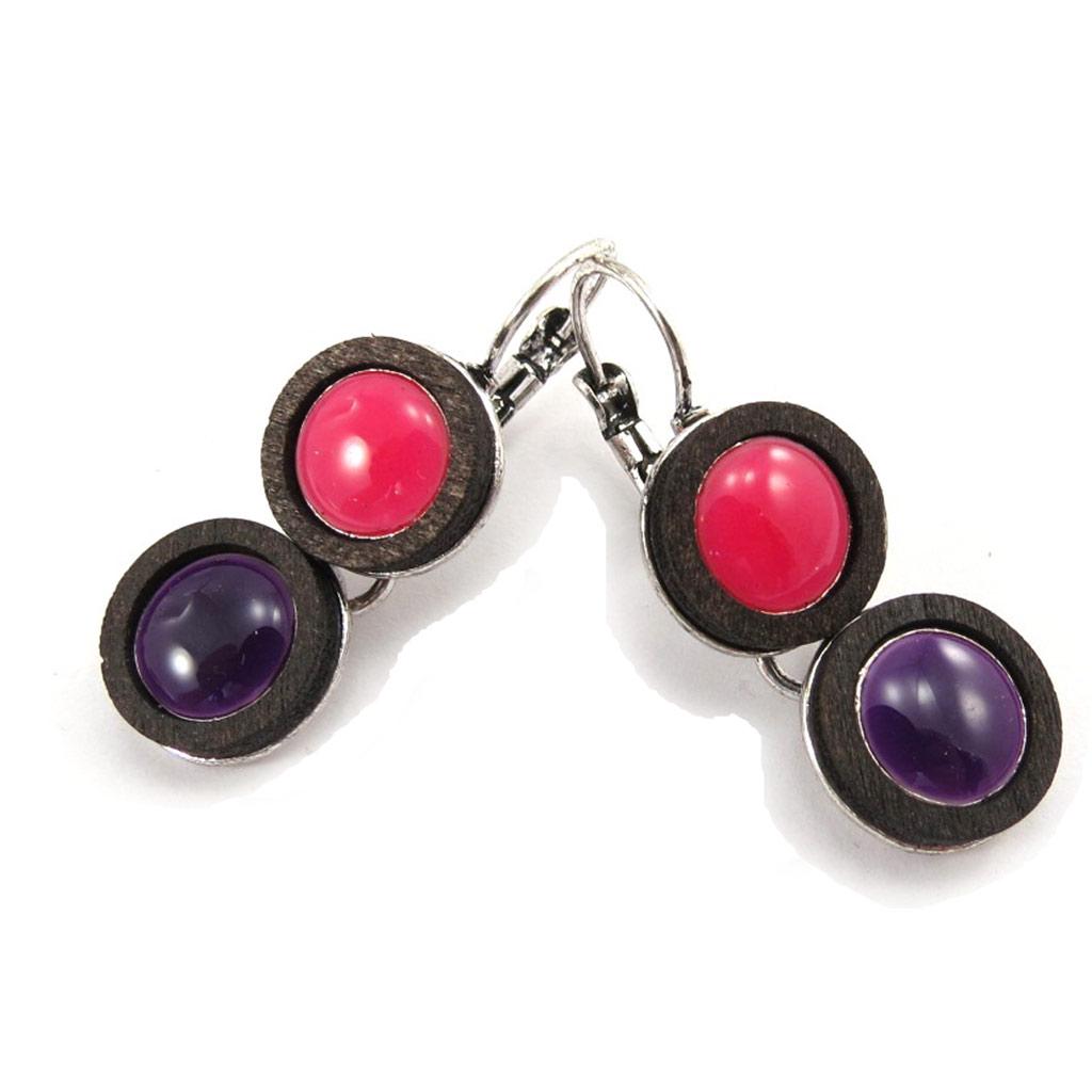 NOA [K0213] - Дизайнерские пижамы "Бора-Бора" розово-фиолетовые.