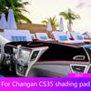 Для Changan CS35 Накладка на приборную панель с защитой от света Солнцезащитный коврик для центральной консоли Теплоизоляционная накладка для защиты от солнца 2012-2016 2017