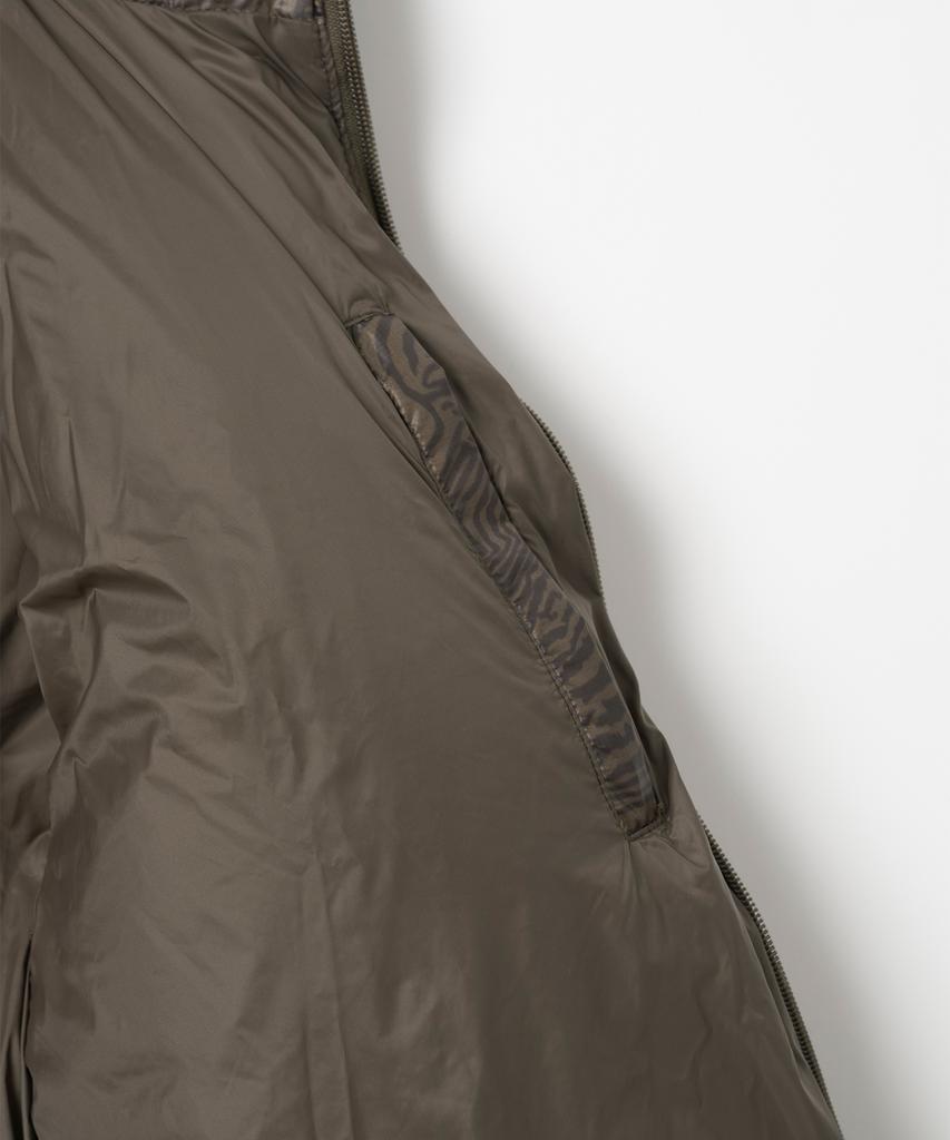 Millo Women Square Oversized Puffer [Brown]