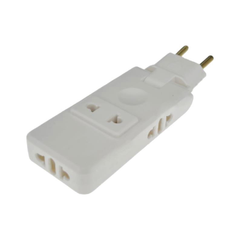 4 In 1 EU Electrical Socket 180 Degree Rotation Plug Adapter Extension Protable Travel Power Converter Wall Outlet Plug Adaptors