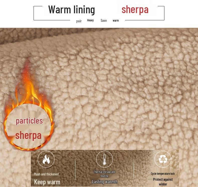 Мужская зимняя вельветовая куртка с бархатом, овчиной и воротником-стойкой - трендовая и теплая модная одежда для повседневной носки