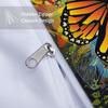 3-piece Butterfly Printed Down Duvet Cover (1 Пуховый пододеяльник+2 наволочки, Без наполнителя) Мягкий и удобный комплект постельного белья