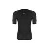 Nike T Shirts Men's Black V Neck Moderate Straight Fit (Unisex) T-Shirts 927210 010