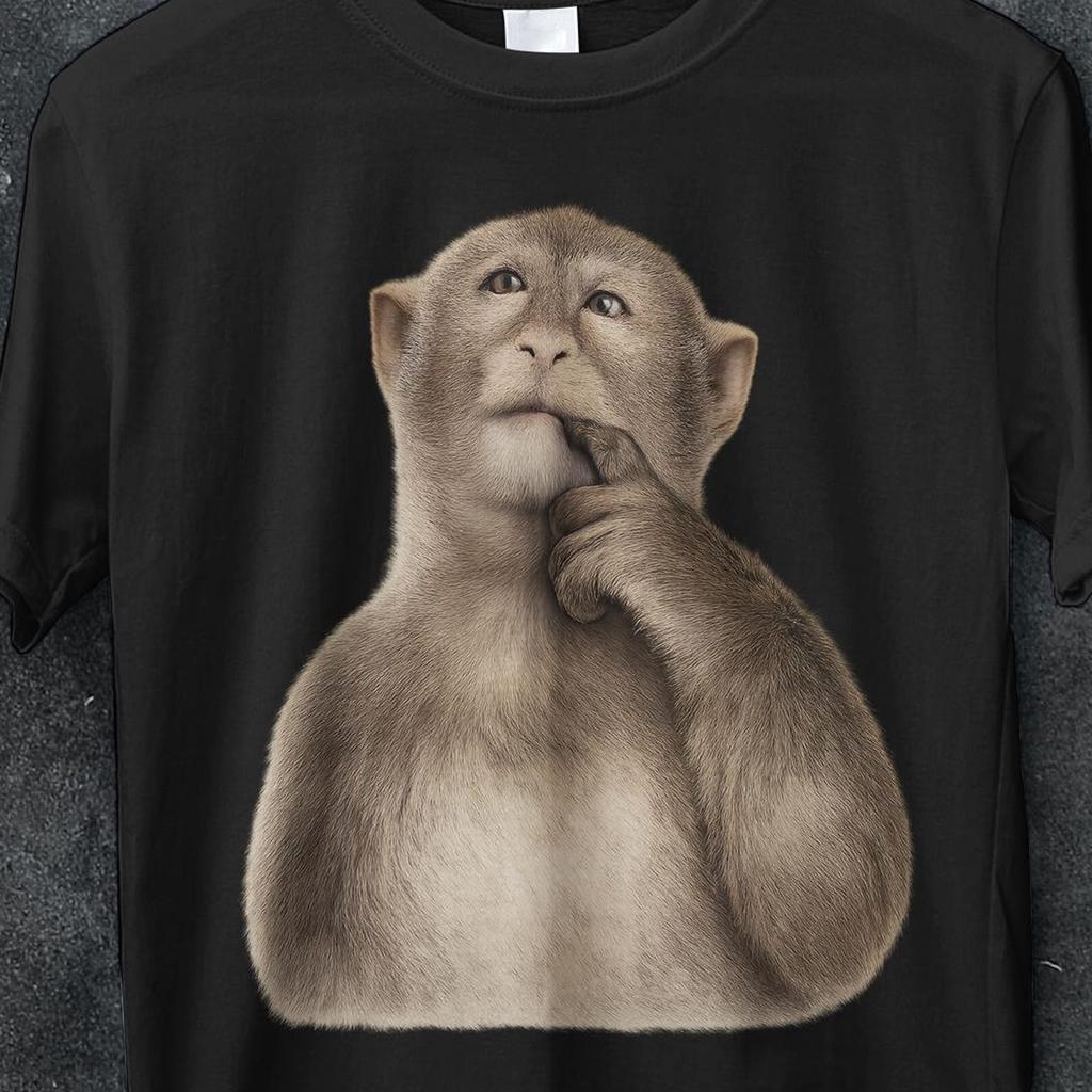 Funny Monkey Shirt, Stupid Meme Tshirt, Dank Memes Tee, 90s Vintage Bootleg, Unhinged Reaction, Odd Core, animal shirt, Hilarious tee