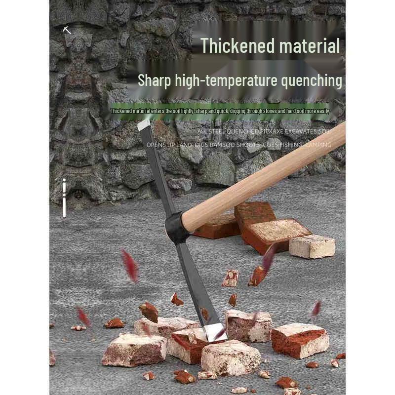 Jundingying Extra Large Forged Steel Pickaxe