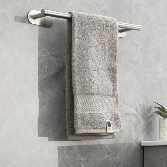 Вешалка для полотенец Настенная Без перфорации Самоклеящаяся Большая несущая способность Водонепроницаемая Противоскользящая Ванная комната Держатель для кухонных полотенец Органайзер для полотенец Ручка для полотенец