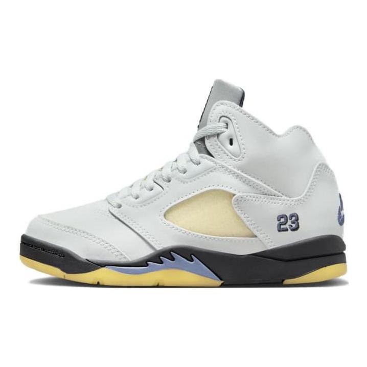 Детские кроссовки A Ma Maniére x Air Jordan 5 Retro TD Dawn Grey Photon-Dust Black FZ3357-004