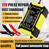 Трансграничное 12V6A Интеллектуальное Импульсное Зарядное Устройство и Ремонт для Свинцово-Кислотных Аккумуляторов Автомобилей/Мотоциклов