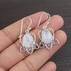 Rainbow Moonstone Gemstone Jewelry, 925 Solid Sterling Silver Earrings, Wonderful Moonstone Earrings For Wedding Gift